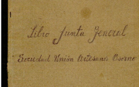 Actas Unión de Artesanos - Osorno